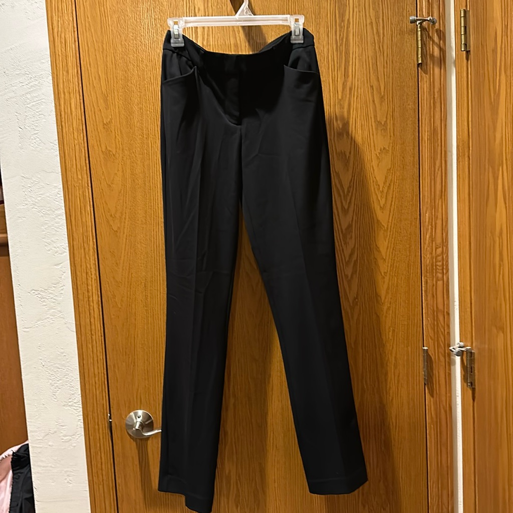 Junior Black Dress Pants. Long